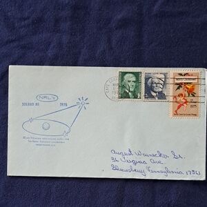 NRL's Solrad Hi 1976 First Day Cover